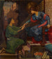 Tristram en Yseult - Sidney Harold Meteyard — weergave van het kunstwerk