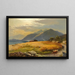 Het Loch van de Hooglanden - Sidney Richard Percy — ingelijst kunstwerk aan de muur