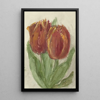 Sientje Mesdag Van Houten - Twee rode tulpen.webp