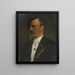 Professor Hermann - Sigmund Dux — ingelijst kunstwerk aan de muur