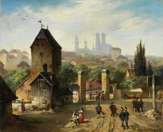 Sigmund Eggert - Ansicht von Mnchen.webp