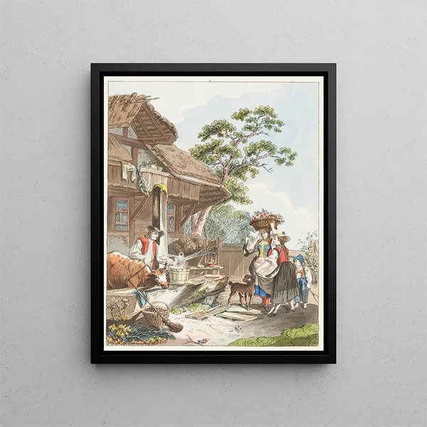 Sigmund Freudenberger - Le jeu deau rustique.webp