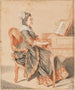 Een pianiste - Sigmund Freudenberger — weergave van het kunstwerk