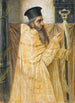 Un évêque de l'Église orientale - Simeon Solomon — ingelijst kunstwerk aan de muur