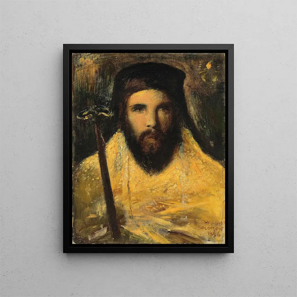 Simeon Solomon - A Greek Archimandrite.webp