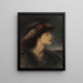 Night Painting - Simeon Solomon — framed artwork on a wall