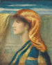 La coiffe dorée - Simeon Solomon — weergave van het kunstwerk