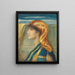 La coiffe dorée - Simeon Solomon — ingelijst kunstwerk aan de muur