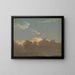 Studie van wolken: verre storm - Simon Denis — ingelijst kunstwerk aan de muur