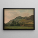 Berglandschap in Tivoli - Simon Denis — ingelijst kunstwerk aan de muur
