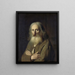 Portret van een oude man - Simon Kick — ingelijst kunstwerk aan de muur