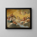 L'Assemblée des dieux - Simon Vouet — ingelijst kunstwerk aan de muur
