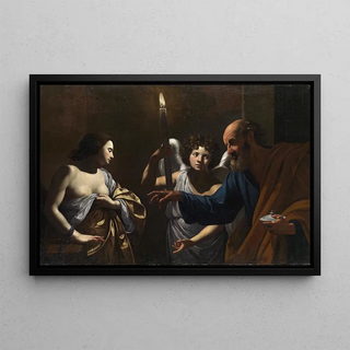 Simon Vouet - Saint Peter Visiting Saint Agatha In Prison.webp
