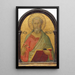 Saint Matthieu - Simone Martini — weergave van het kunstwerk