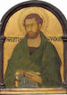 Saint Simon - Simone Martini — weergave van het kunstwerk