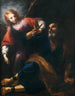 De bevrijding van Sint Pieter - Simone Pignoni — weergave van het kunstwerk