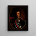 Portret van Dom João VI - Simplício Rodrigues de Sá — ingelijst kunstwerk aan de muur