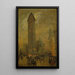Le Flatiron à New York - Sir Alfred East — ingelijst kunstwerk aan de muur