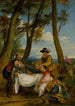 La Mort de Sir Philip Sidney - Sir David Wilkie — ingelijst kunstwerk aan de muur