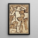 Adam - Sir Edward Coley Burne-Jones — ingelijst kunstwerk aan de muur