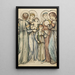 Engelen en kinderen - Sir Edward Coley Burne-Jones — ingelijst kunstwerk aan de muur