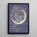 Luna - Sir Edward Coley Burne-Jones — ingelijst kunstwerk aan de muur