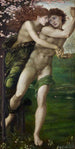 Phyllis et Démophoon - Sir Edward Coley Burne-Jones — weergave van het kunstwerk