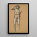 L'Appel de Persée - Sir Edward Coley Burne-Jones — ingelijst kunstwerk aan de muur