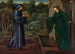 De pelgrim bij de poort van de luiheid - Sir Edward Coley Burne-Jones — weergave van het kunstwerk