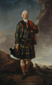 Sir Alexander Macdonald Sir Alasdair MacDhmhnaill Shlite 1744-1795 9e Baronet de Sleat et 1er Baron Macdonald de Slate - Sir George Chalmers — weergave van het kunstwerk
