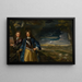 The General Michael and John Richardson at the Battle of Belgrade - Sir Godfrey Kneller — framed artwork on a wall