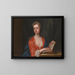 Portret van Lady Elizabeth Bruce - Sir Godfrey Kneller — ingelijst kunstwerk aan de muur