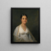 Portret van een jonge Indiase vrouw - Sir Henry Raeburn — ingelijst kunstwerk aan de muur