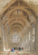 Guildhall Londen De Grote Zaal naar het oosten - Sir Horace Jones — weergave van het kunstwerk
