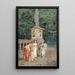 Cache-cache dans un parc de château anglais - Sir Hubert von Herkomer — ingelijst kunstwerk aan de muur