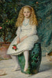 Nina dochter van Frederick Lehmann Esq - Sir John Everett Millais — weergave van het kunstwerk