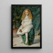 Nina dochter van Frederick Lehmann Esq - Sir John Everett Millais — ingelijst kunstwerk aan de muur