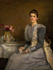 Portret van Mary Endicott d. 1957 Mme Joseph Chamberlain - Sir John Everett Millais — weergave van het kunstwerk