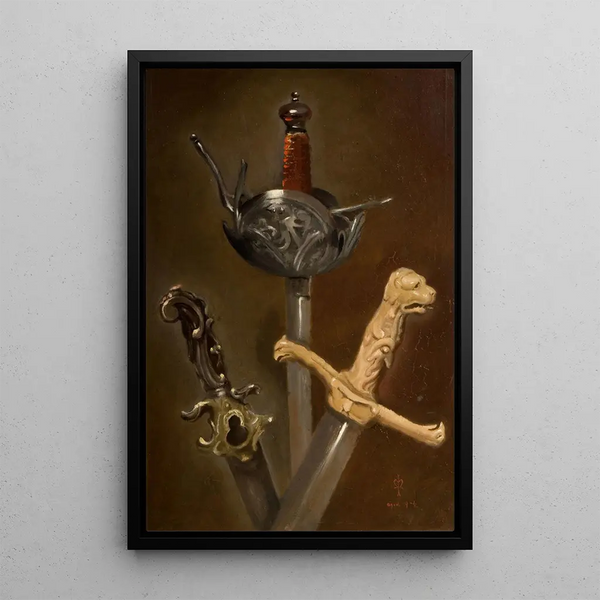 Sir John Everett Millais - Three Swordhilts.webp