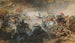 De spookrijder - Sir John Gilbert — weergave van het kunstwerk