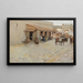 El Asha - Sir John Lavery — framed artwork on a wall