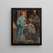 Binnenkant van de atelier van de kunstenaar - Sir John Lavery — ingelijst kunstwerk aan de muur