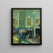 Mme Osler - Sir John Lavery — ingelijst kunstwerk aan de muur