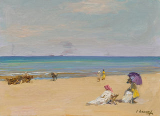 Sir John Lavery - On The Sands.webp