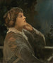 Portret van Dora Sigerson, Mme Shorter, circa 1870-1918, dichter - Sir John Lavery — weergave van het kunstwerk