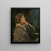 Portret van Dora Sigerson, Mme Shorter, circa 1870-1918, dichter - Sir John Lavery — ingelijst kunstwerk aan de muur
