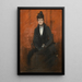 Portret van Helen Bell - Sir John Lavery — ingelijst kunstwerk aan de muur