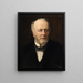 Portret van John Thomas Gilbert (1829 - 1897), Antiekhandelaar - Sir John Lavery — ingelijst kunstwerk aan de muur