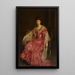 Portret van Mabel Choate 1870-1958 - Sir John Lavery — ingelijst kunstwerk aan de muur
