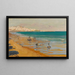 De Tangerse Strand - Sir John Lavery — ingelijst kunstwerk aan de muur